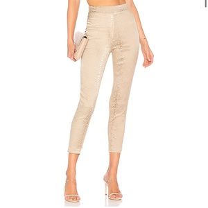 Superdown Snakeskin Pants